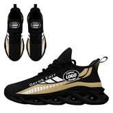 Custom Black Yellow New Orleans Maxsoul Shoes Personalized Sneaker FN003-D020325-19